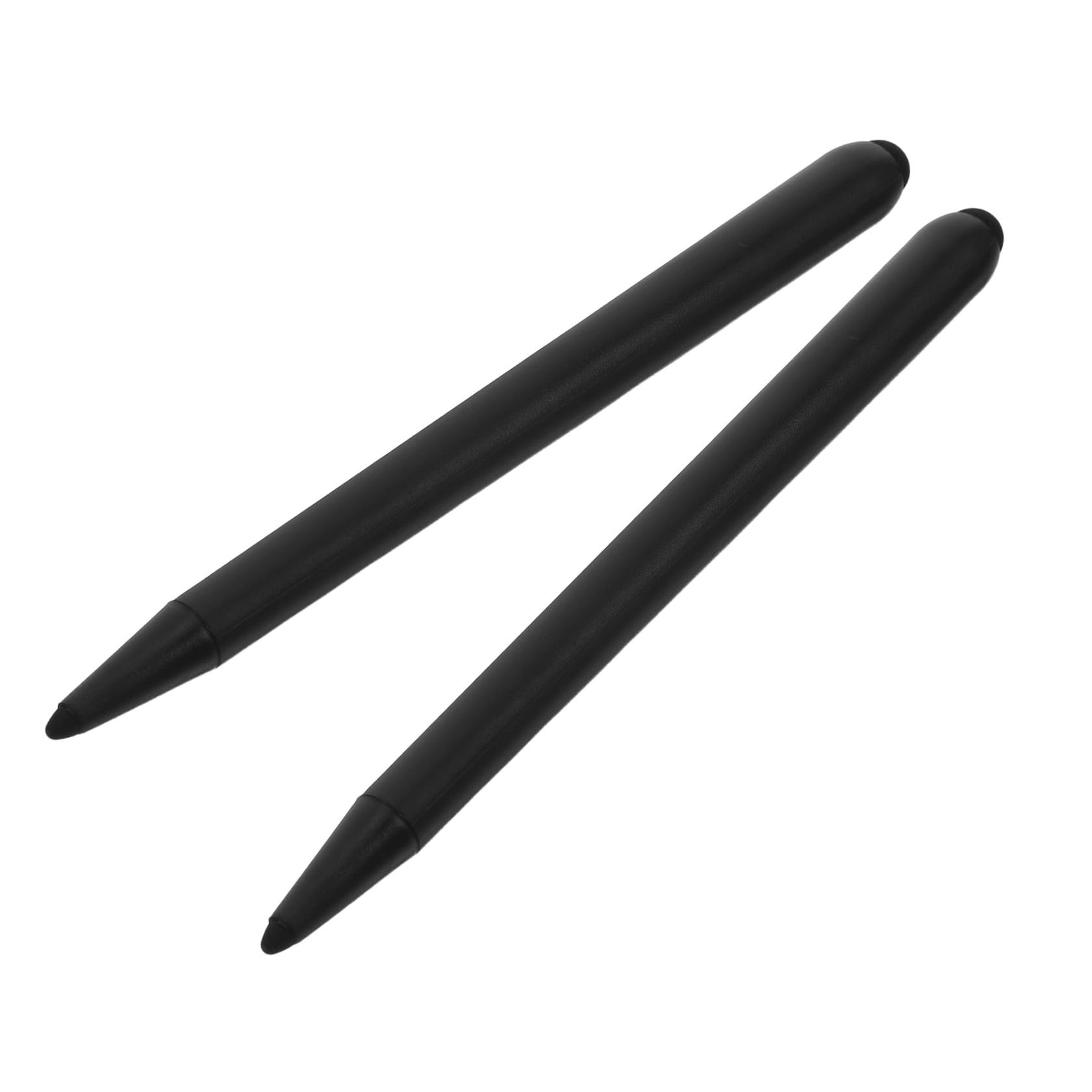Penna Touch Schermo Nero Abs a Doppia Punta 2 Pezzi | Lavagna Interattiva Didattica, Uso in Riunione, Scrittura Precisa e Impugnatura Confortevole