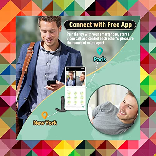 Masajeador portátil de próstata programable por app para disfrutar en pareja 3