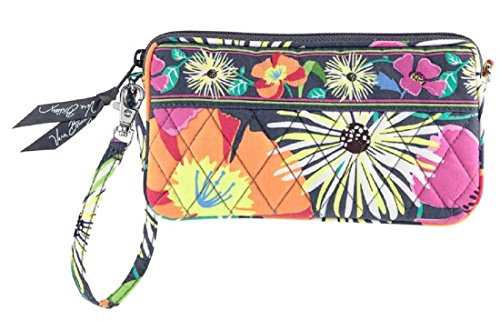 Vera Bradly Wristlet in Jazzy Blooms