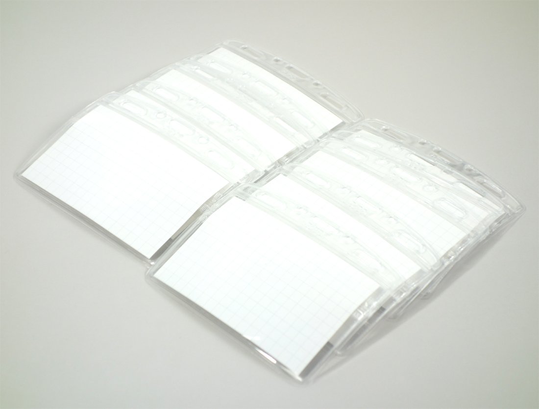 Kokuyo tarjeta de nombre funda rígida para Plus Pack de 10 tarjetas de visita tarjeta de identificación con cremallera naphthoquinone-c180 N-10 (importación de Japón)