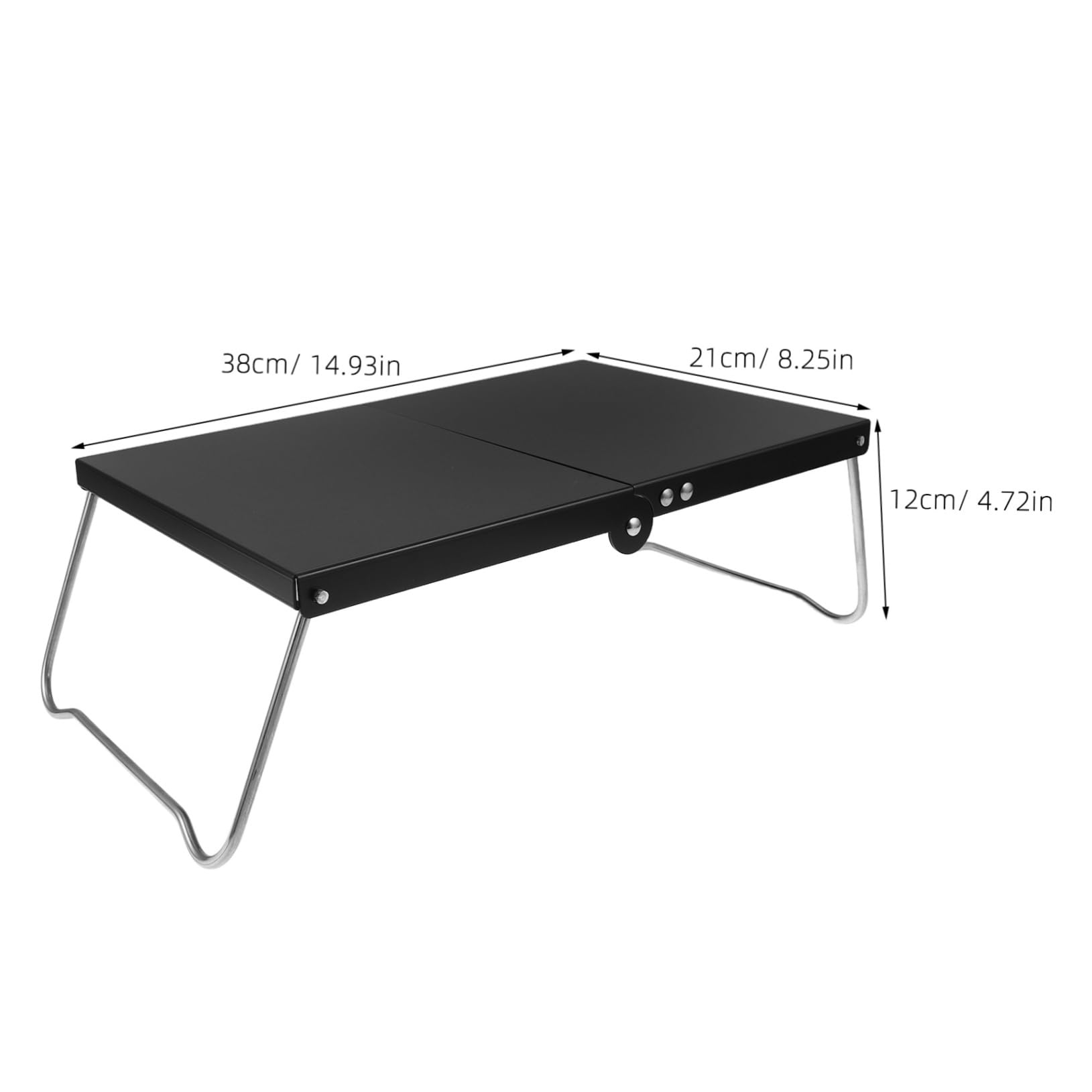Mikikit Compact Folding Camping Table Portable Mini Picnic Table for Outdoor Activities Lightweight Design for Travel Camping Bbqs and Picnics