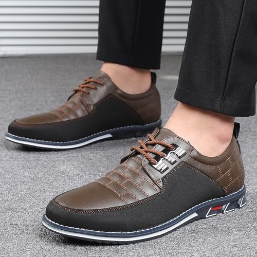 Image of COSIDRAM Men Casual Shoes Fashion Business Luxury Dress Shoes Office Loafers Flats Sneakers for Male