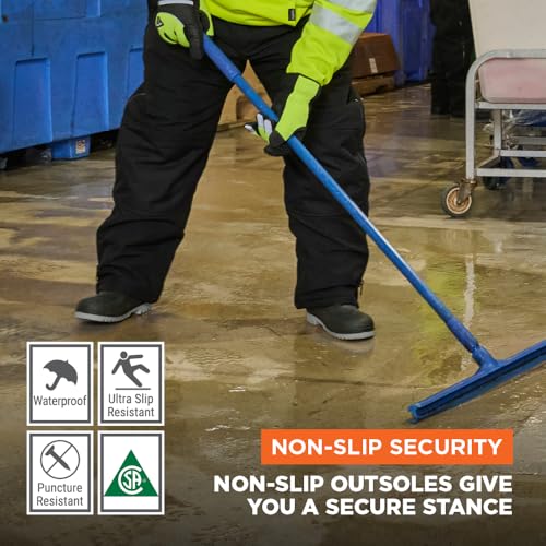 RefrigiWear Men's EnduraMax Steel Toe Non-Slip Puncture-Resistent Waterproof Safety Boot for for Agriculture and Industrial Working4