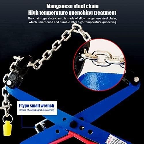 Abrazadera de elevación de losa de granito, herramienta de elevación vertical de placa para transportar losas y piedras de mármol, accesorio duradero y fiable para cargas pesadas