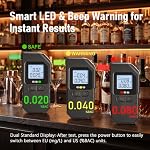 Breath Alcohol Tester, Breathalyzer, Dual Sensor, BAC Detector - Image 3