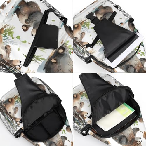 Bolso Sling Unisex para Mujeres y Hombres para Viaje y Senderismo miniatura 5