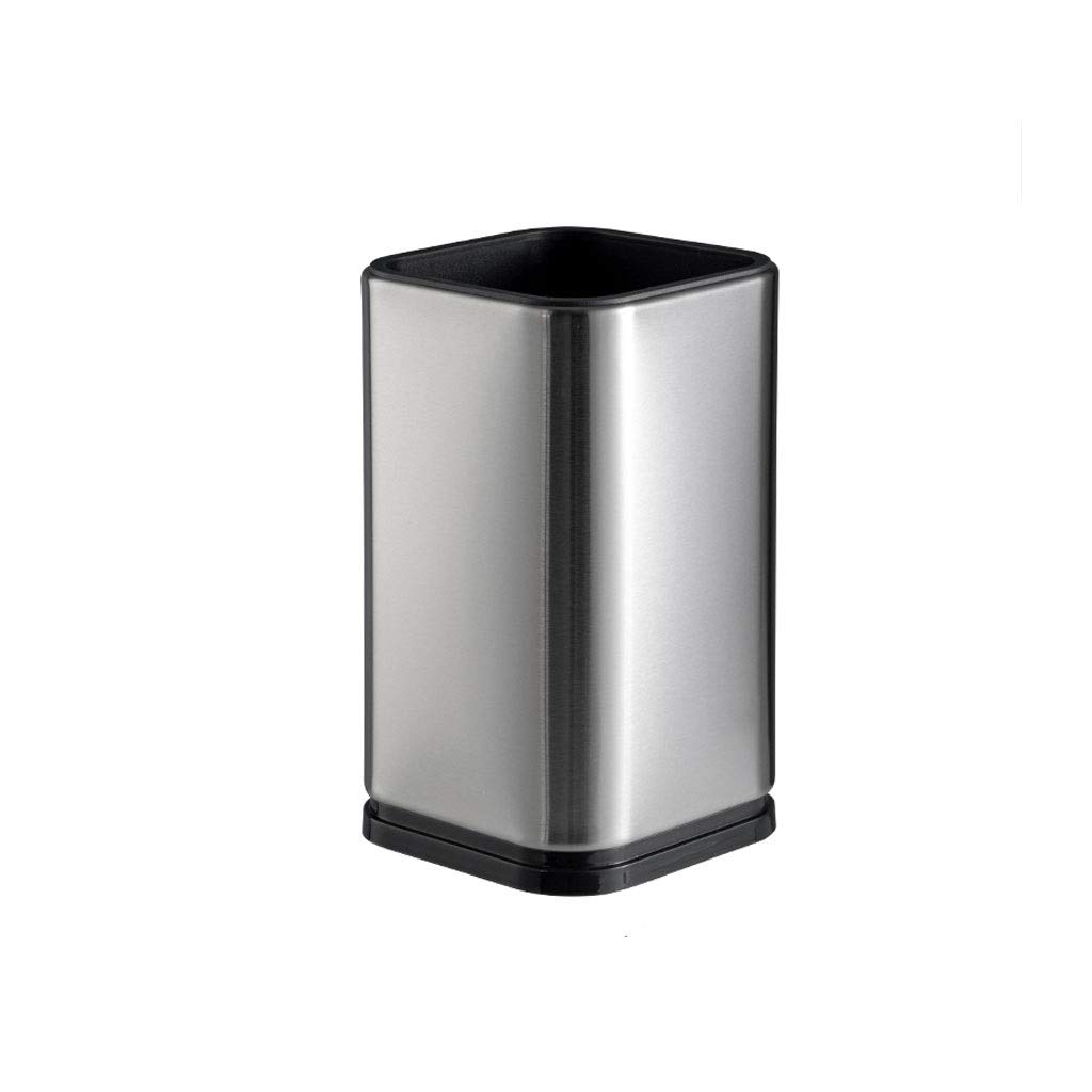 Knife Block Cutlery Drainer and Organiser ，Compact Flatware Stainless Steel Organizer Drainer, for Forks Knives and Spoons Knife Blocks & Storage