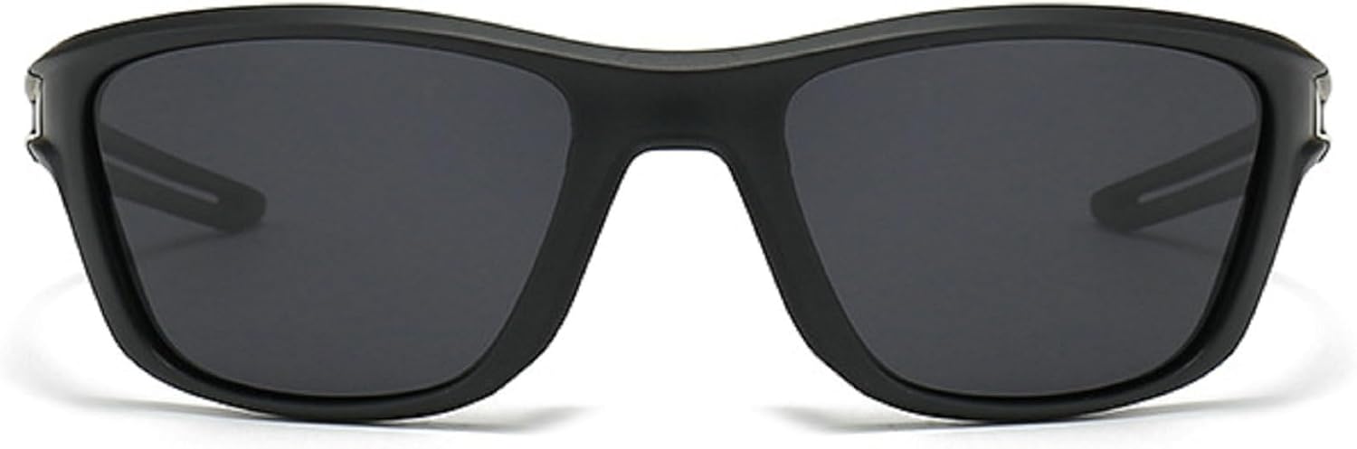 Full lens Polarized Sports Reading Sunglasses Men Wrap Around UV Protection Readers Suitable for Driving/Running N45
