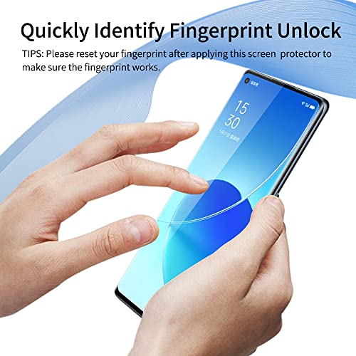 PaceBid Pack of 2 Screen Protectors Compatible with OPPO Reno 6 Pro Plus 5G - Image 2