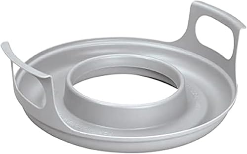 Placa fría para microondas y organizador de derrames con asas Para cuencos platos y comidas en microondas Sin BPA