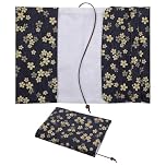 MBAIYO Book Covers for Paperbacks,Book Cover Protector Adjustable Fabric Fit A5 Size 5.5x8.2 Inch Paperbacks for Hardcover Softcover Novels Protection