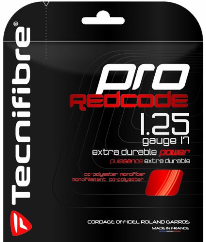 Tecnifibre Pro RedCode 1.30 Tennis String - 12.20 M, Red