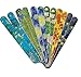 New8Beauty Emery Board Famous Art Van Gogh Starry Night (12-Pack) - Compact Nail Files - Stocking Stuffers Premium Quality Gift Ideas for Women and Men