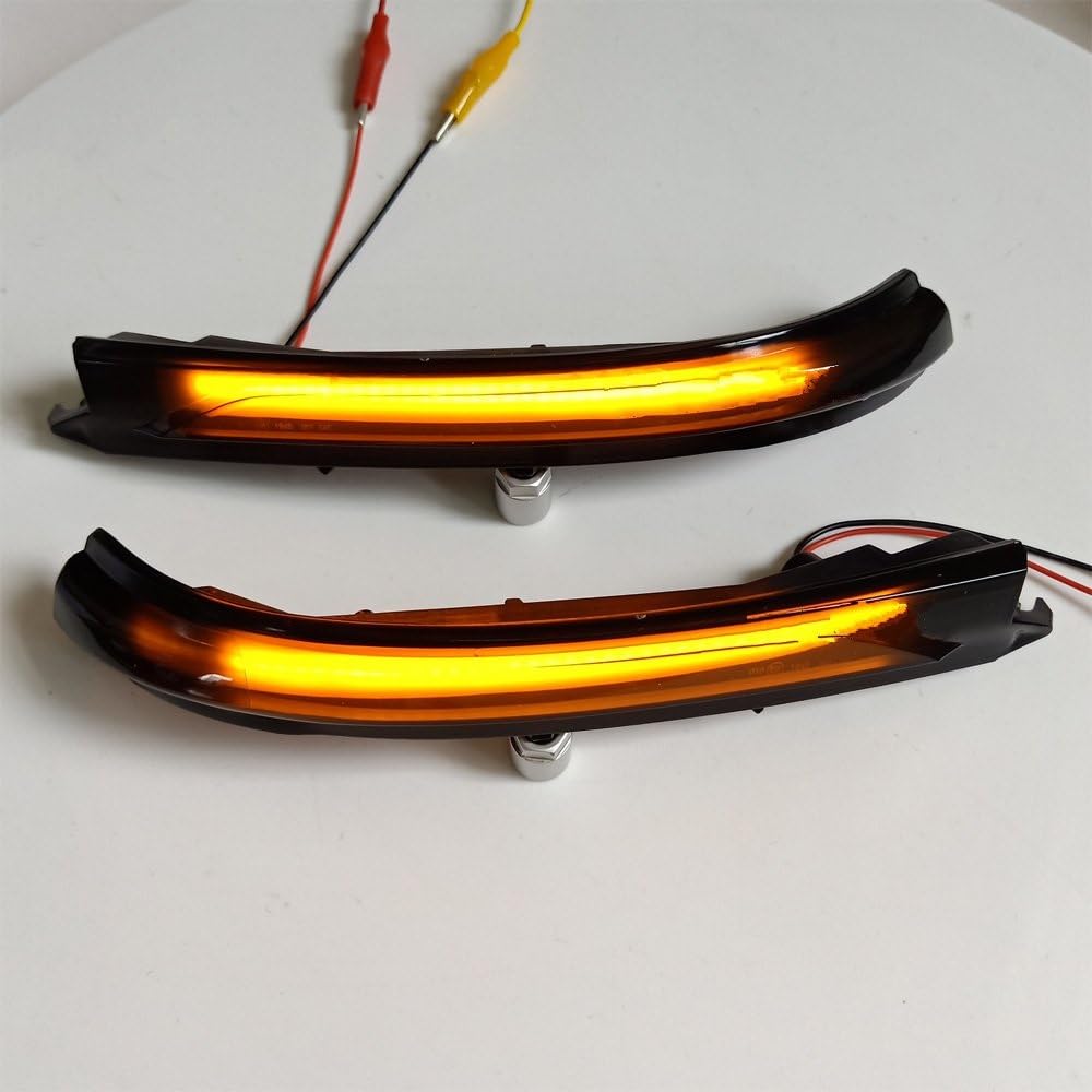 SYLTER Intermitentes AutomóViles para Kia K5 para Optima para MK4 JF 2016-2021 Luz LED Intermitente Dinámica Espejo Lateral Coche Lámpara Intermitente Secuencial Intermitente Espejo Lateral