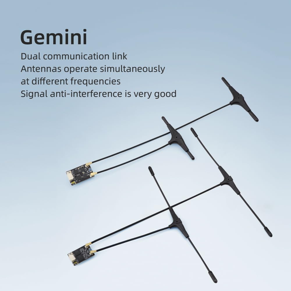 Amazon.com: HGLRC ELRS Gemini RX Dual Diversity Receiver 2.4GHz