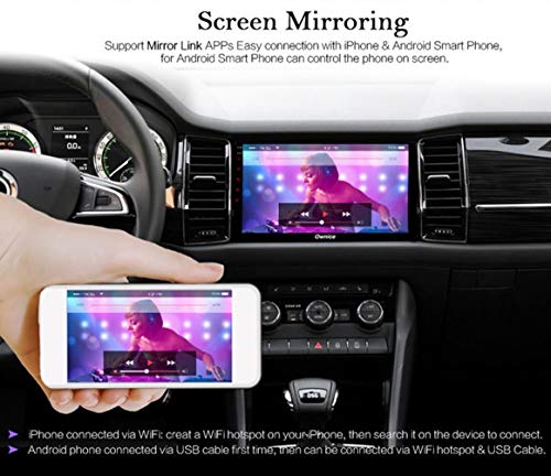 Autoradio Android 8.1 con pantalla táctil 2.5D premium para Tiguan L 7