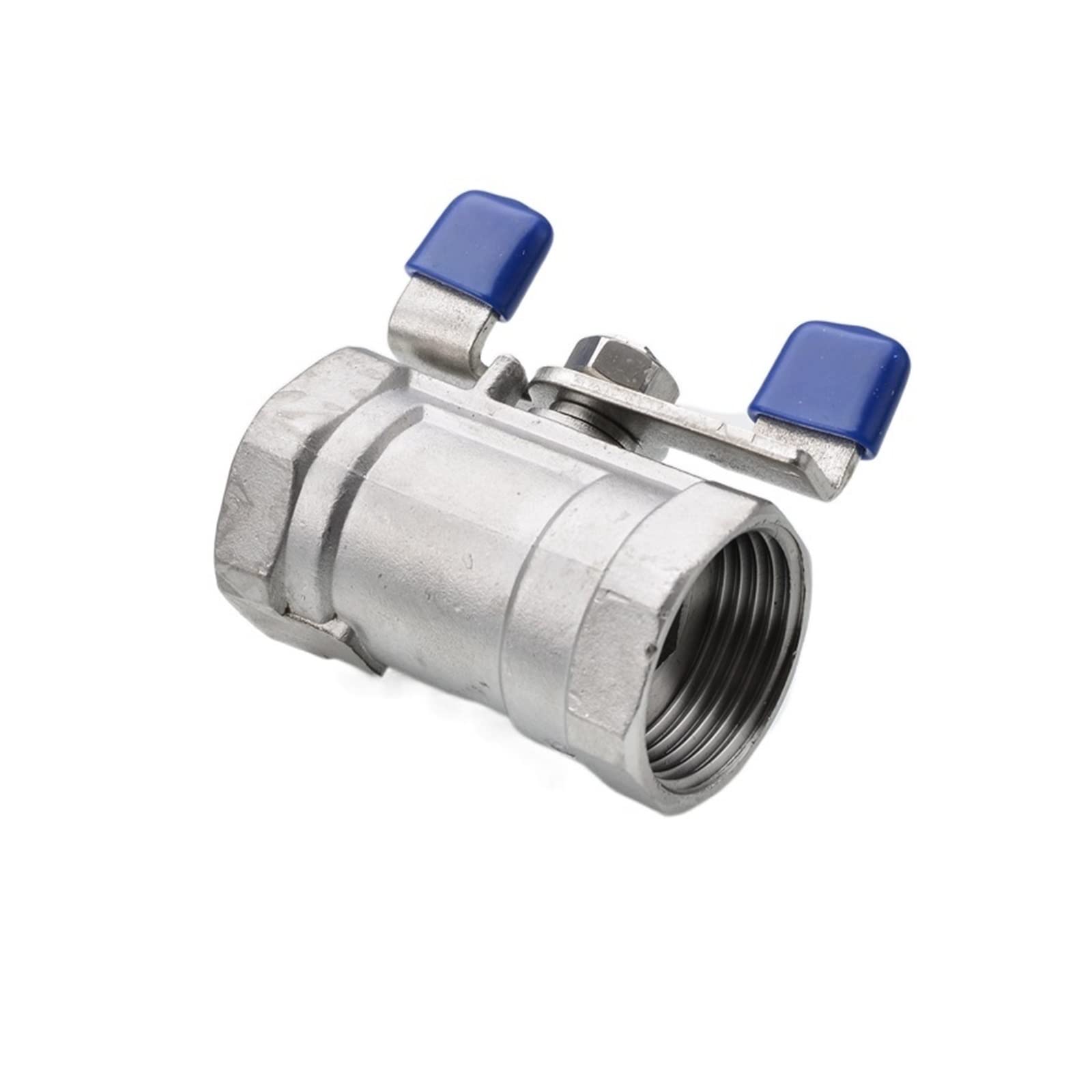 1/4 "3/8" 1/2 "3/4" 1" Bsp Samica zaworu kulowego stali nierdzewnej 304 z uchwytem motyla do gazu oleju wodnego,Uniwersalnie kompatybilny(1")