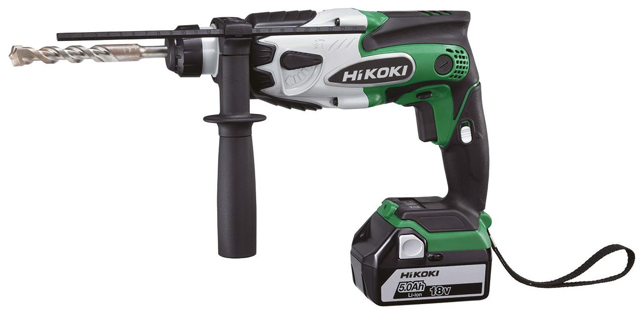 HIKOKI DH18DSLWPZ, perforateur SDS-Plus sans fil, 18V, 5.0Ah