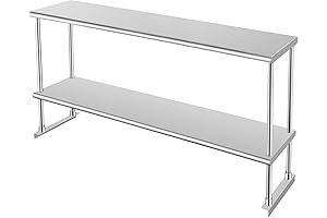 HARDURA Double Shelf Organizer – Perfect Solution for Kitchen Storage and Organization