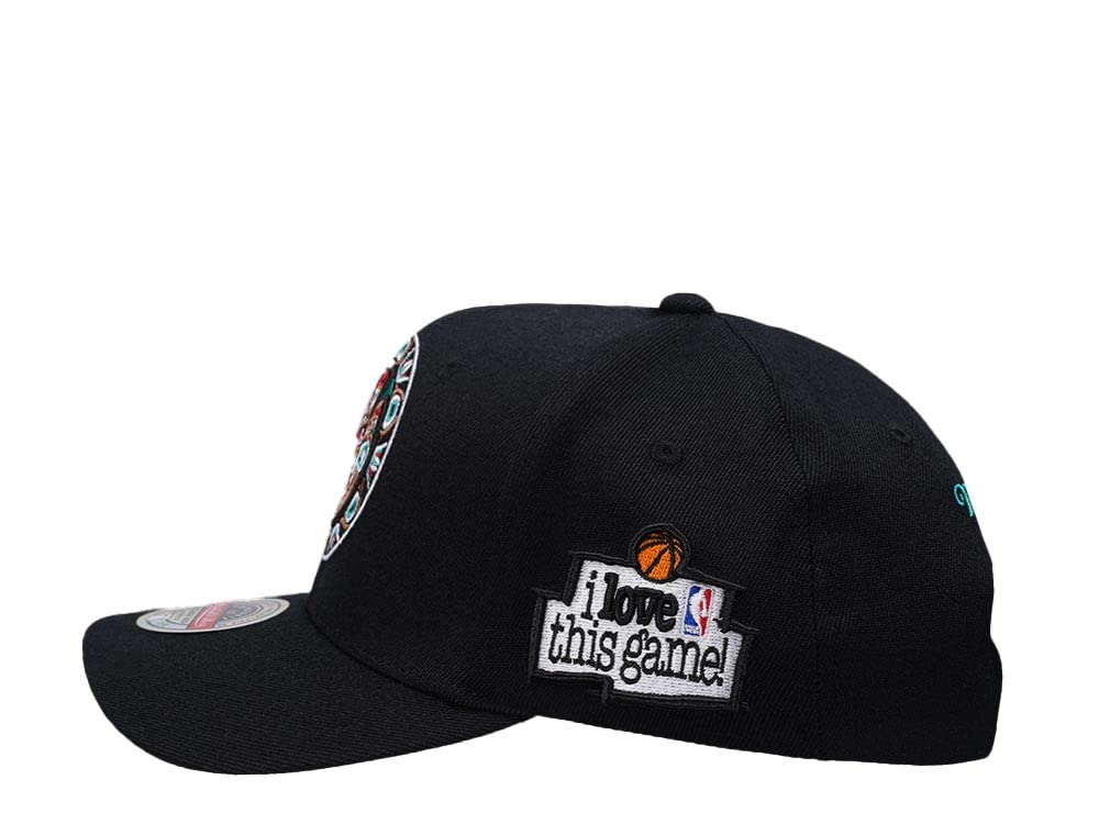 Mitchell & Ness NBA/HWC – I Love This Game – Classic Red Snapback Casquette, Vancouver Grizzlies, noir, taille unique