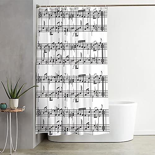 Rideau de douche anti moisissure polyester imperméable KnSam 150x180 - 3