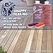 SNAPPY TEAK-NU Kit - Restore & Renew Weathered Teak & Other Fine Wood - Professional Strength 2 Step System 2 X 32 OZ. (STN-QKIT)