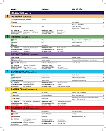 Istanbul A1 Turkish Language Course Book Set Beginner Level With Workbook #TOP5