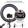 Inkeltech-Ring-Light-18-inch-3000K-6000K-Dimmable-Bi-Color-Light-Ring-60W-LED-Ring-Light-with-Stand-Lighting-Kit-for-Vlog-Selfie-Makeup-YouTube-Camera-Phone-LCD-Screen-Remote-Control Inkeltech Ring Light - 18 inch 3000K-6000K Dimmable Bi-Color Light Ring, 60W LED Ring Light with Stand, Lighting Kit for Vlog, Selfie, Makeup, YouTube, Camera, Phone - LCD Screen & Remote Control