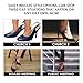 Sassy Insoles Half-Shoe Inserts for Women’s Shoes, Pumps, Stilettos, Boots with Fashion Design, Easy on The Eye, Matches Your Spirit and Your Outfit (American Style)