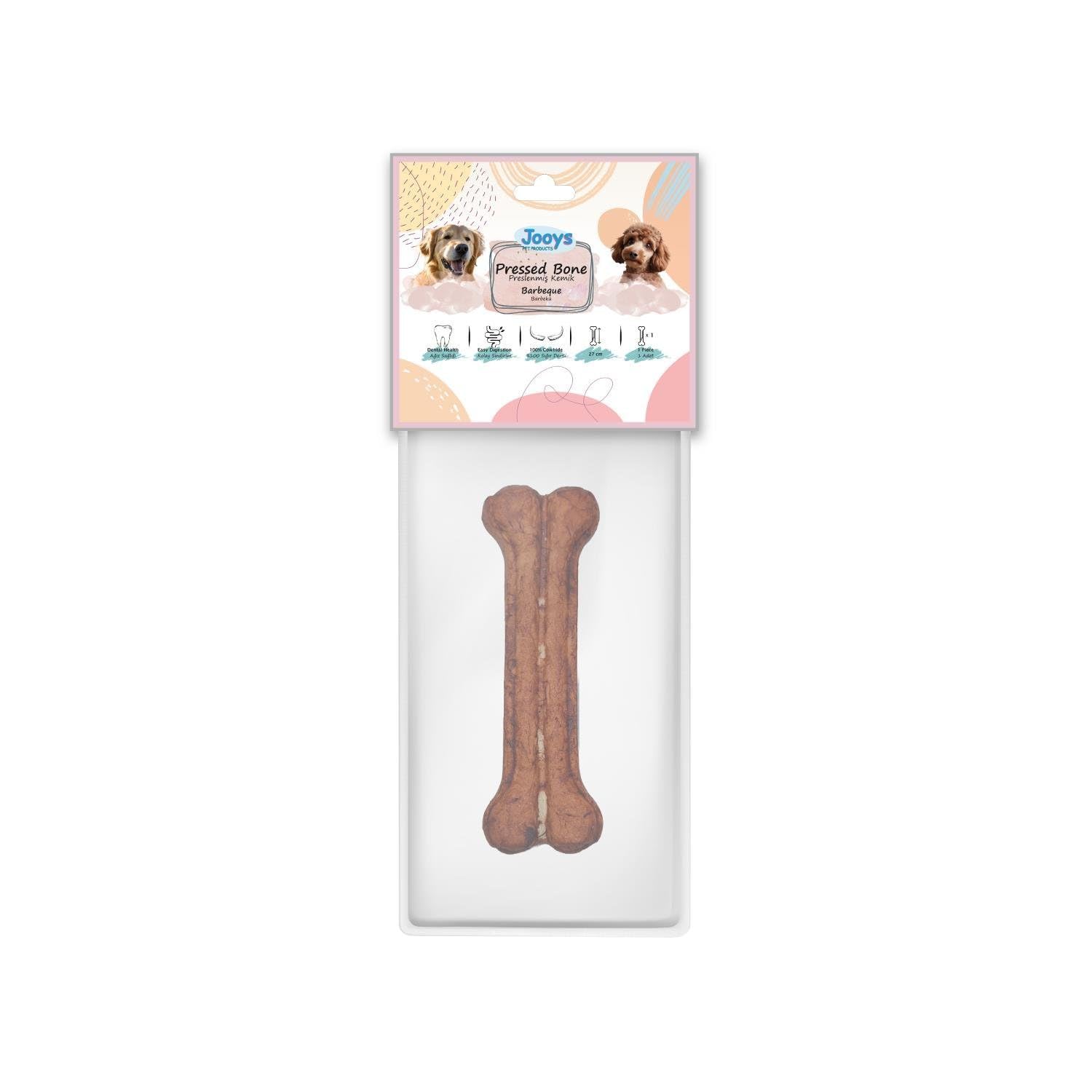 Barbekü Soslu Pres Kemik 27 cm Tekli