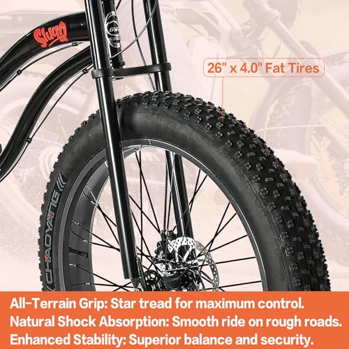 MICARGI SLUGO Fat Tire Stretch Cruiser