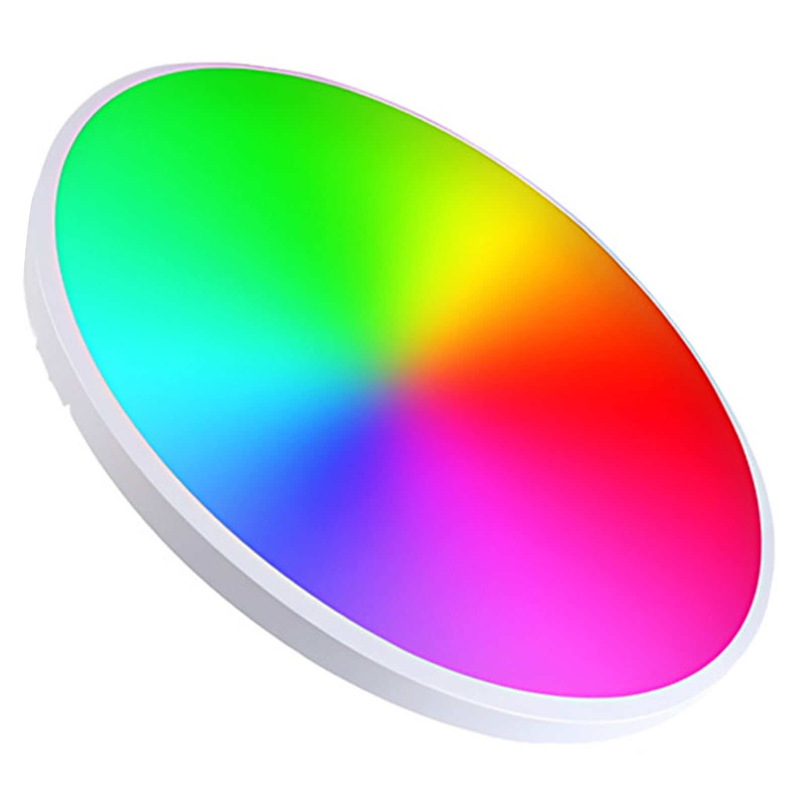 SeiudKty Plafon LED Techo, Regulable 24W RGB Lámpara de techo Bluetooth Lámpara de Techo con control remoto, 3000LM Luz de techo LED para Baño Salón Dormitorio Cocina, Ø30cm