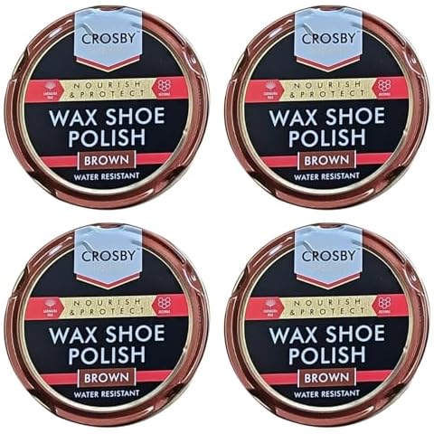 ZOPPER Brown Wax Shoe Polish 50ML Pack of 4 Cover