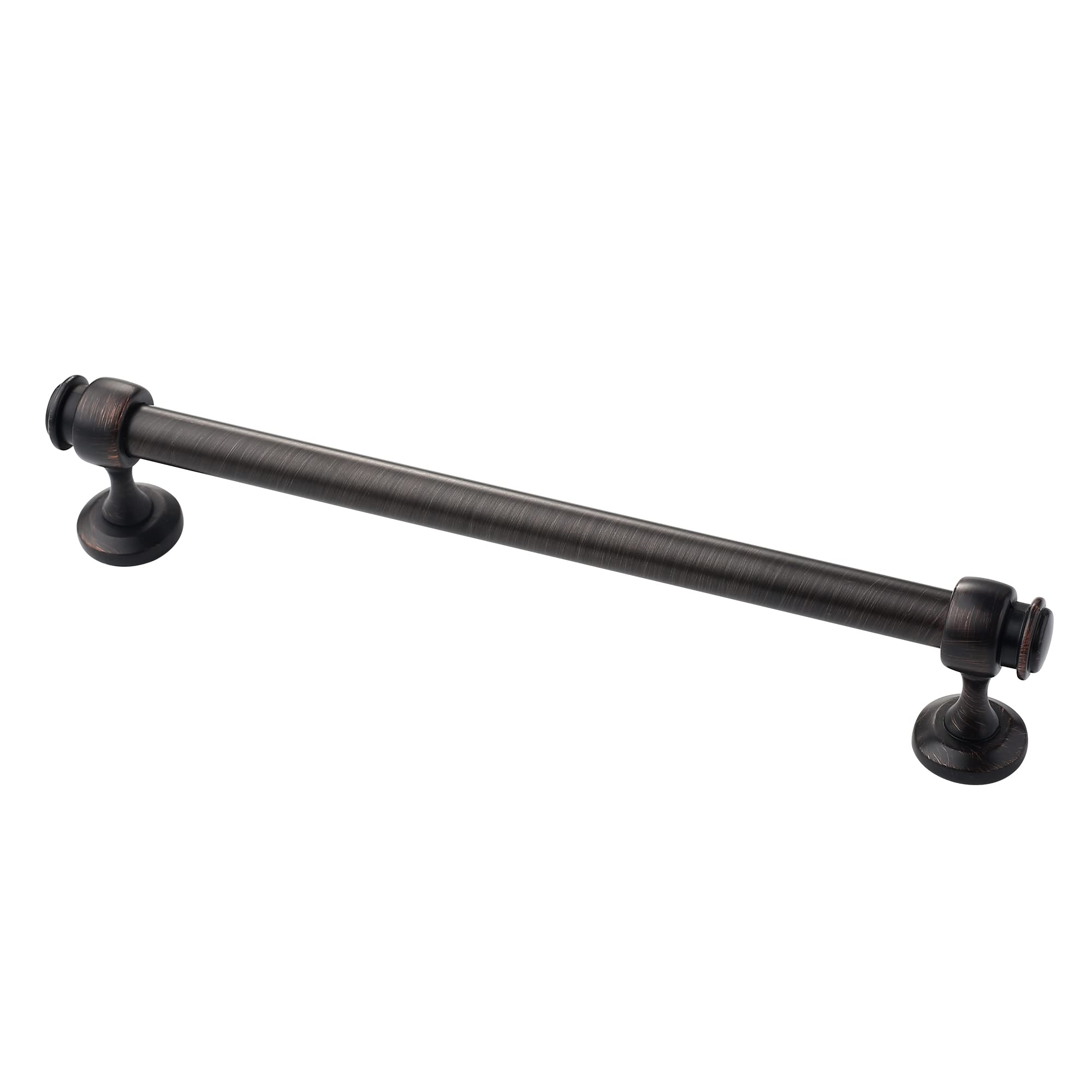 Alzassbg 10 Pack Oil Rubbed Bronze Cabinet Pulls, 7 Inch(177.8mm) Hole Centers Cabinet Handles Kitchen Hardware Straight Bar for Cabinets and Drawer