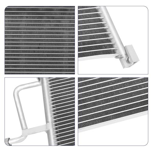 Image of Air Conditioning A /C Condenser Compatible with Chevrolet Blazer C1500 C2500 C3500 K1500 K2500 K3500 Suburban Pickup GMC Models # 4295, 52455842, 52486531, 52411109