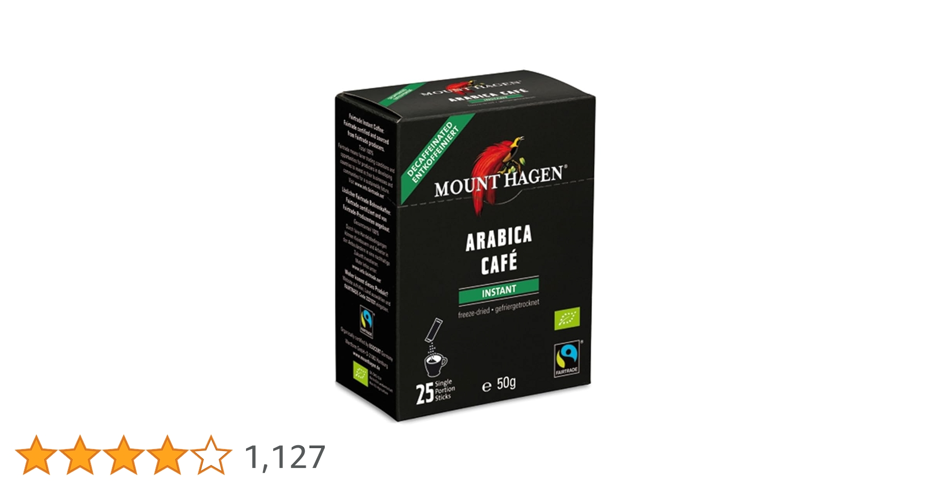 コーヒー 珈琲マウントハーゲンインスタント インスタントコーヒー マウントハーゲン インスタントコーヒー 100g インスタント