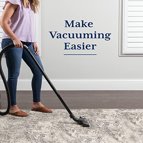 image for Veken 2x3 Ft Rug Pad Gripper for Hardwood Floors, Non Slip Dark Grey R