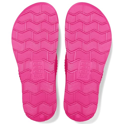 Image of Litfun Women's Arch Support Flip Flops for Plantar Fasciitis Orthopedic Thong Sandals Comfortable Summer Beach Pool Slides
