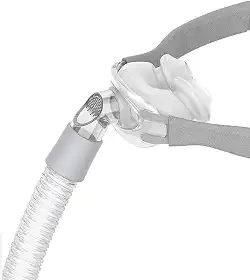 Almofada nasal – Conjunto universal de sistema de almofadas nasais CPAP – Inclui adaptador de nariz pequeno, médio e grande máscara cpap
