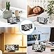 Criacr Projektionswecker, Digitaler Wecker mit Projektion 180 °, LED Spiegel-Wecker mit Große Display, Temperaturanzeige, Wecker Digital mit Snooze, Datum, 3 Helligkeit, für Schlafzimmer Büro