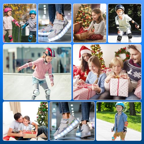 Yogeeft Roller Shoes With Wheel For Girls Boys thumb #7