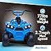 Kid Trax 12V Electric ATV - Boys and Girls Ride On Toys, Indoor/Outdoor Quad Four Wheelers, ATV Ride On, Kids' Electric Vehicle, ATV Car Vehicle w/Led Headlight, Max Weight 77 lb, Ages 3-8, Blue
