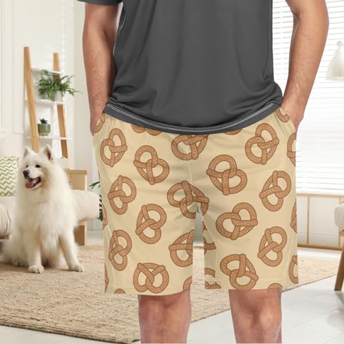 visesunny Mens Sleep Summer Shorts Lounge Bottoms Soft Comfy Pajama Wear Pants For Men2