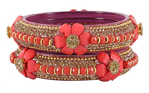 Image of NMII Viral Multi Colour Glass Bangles with Golden Ghungroo Charms & Stone Work For Women & Girls | Fancy Designer Glass Bangle | Traditional Chudi | Kanch Ki Churi | Stylish Ghungroo Bangle For Women