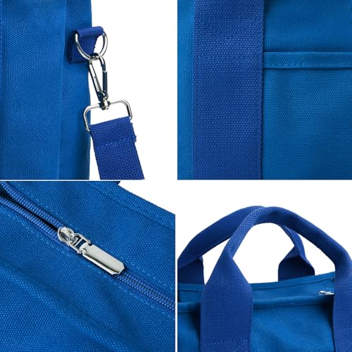 Image of IwIeIaIrI Small Tote Bag for Women,Canvas Mini Tote Bags with Zipper and Multi Pockets,Kids,Girls,Friends Gift 2026