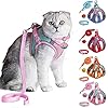 JSXD Cat Harness,Leash and Collar Set,Escape ...