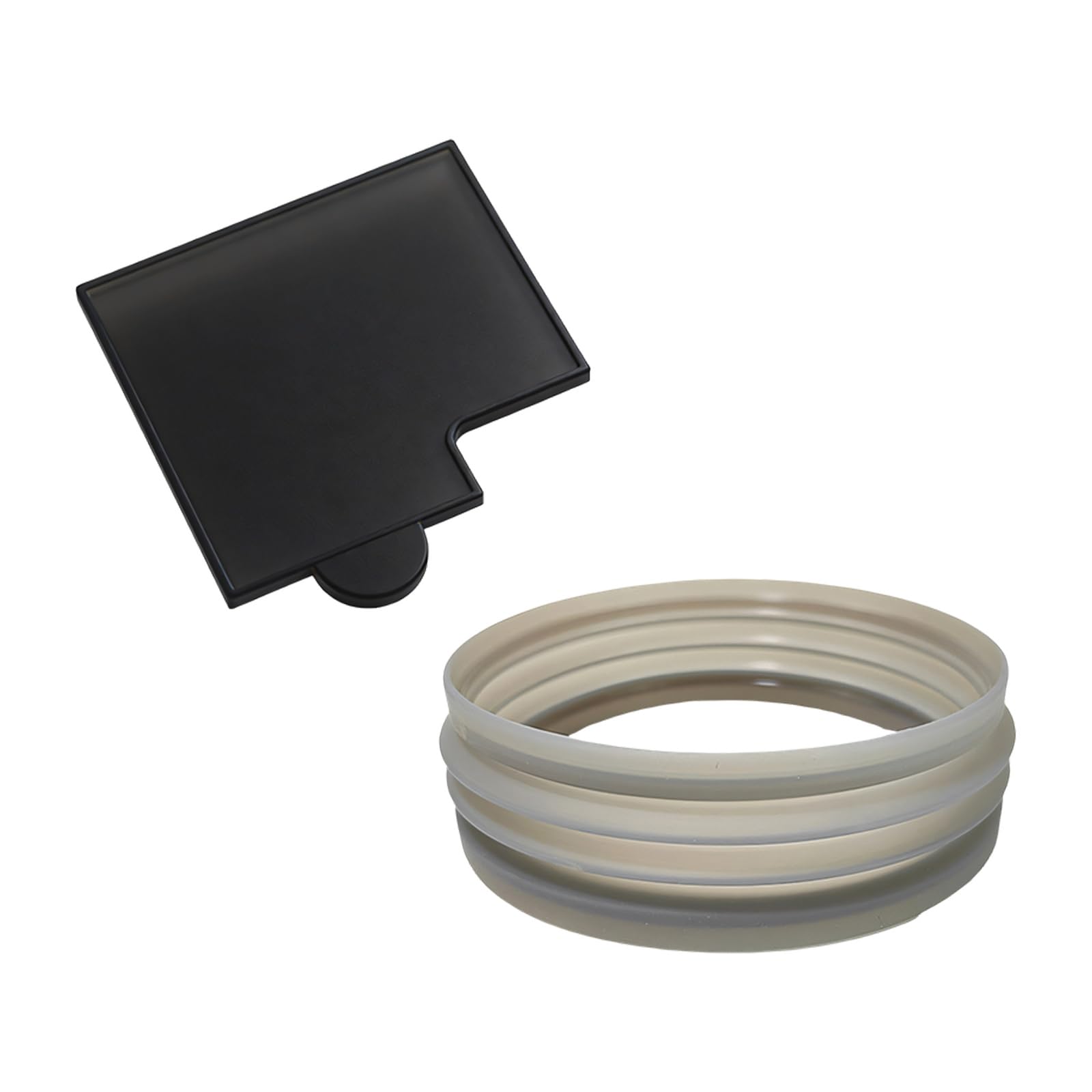 Elnwnnkc Compact Nonslip Powder Receiving Pad Water Tray Coffee Powder Pad for 870 878 880 Maker Machine Dishwasher Safe Accessory