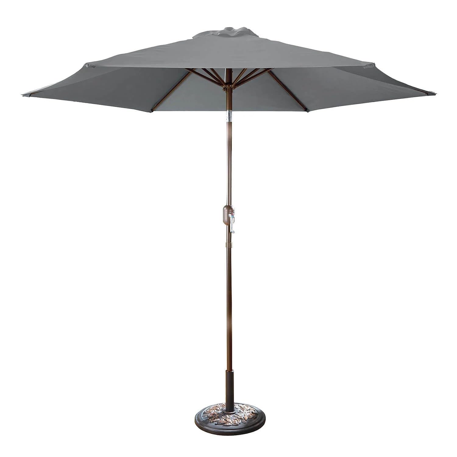 Coopers of Stortford - Tilting Garden Parasol with Crank Handle 2m or 2.7m - UV Resistant Outdoor Umbrella with 30 Degree Tilt — image 1