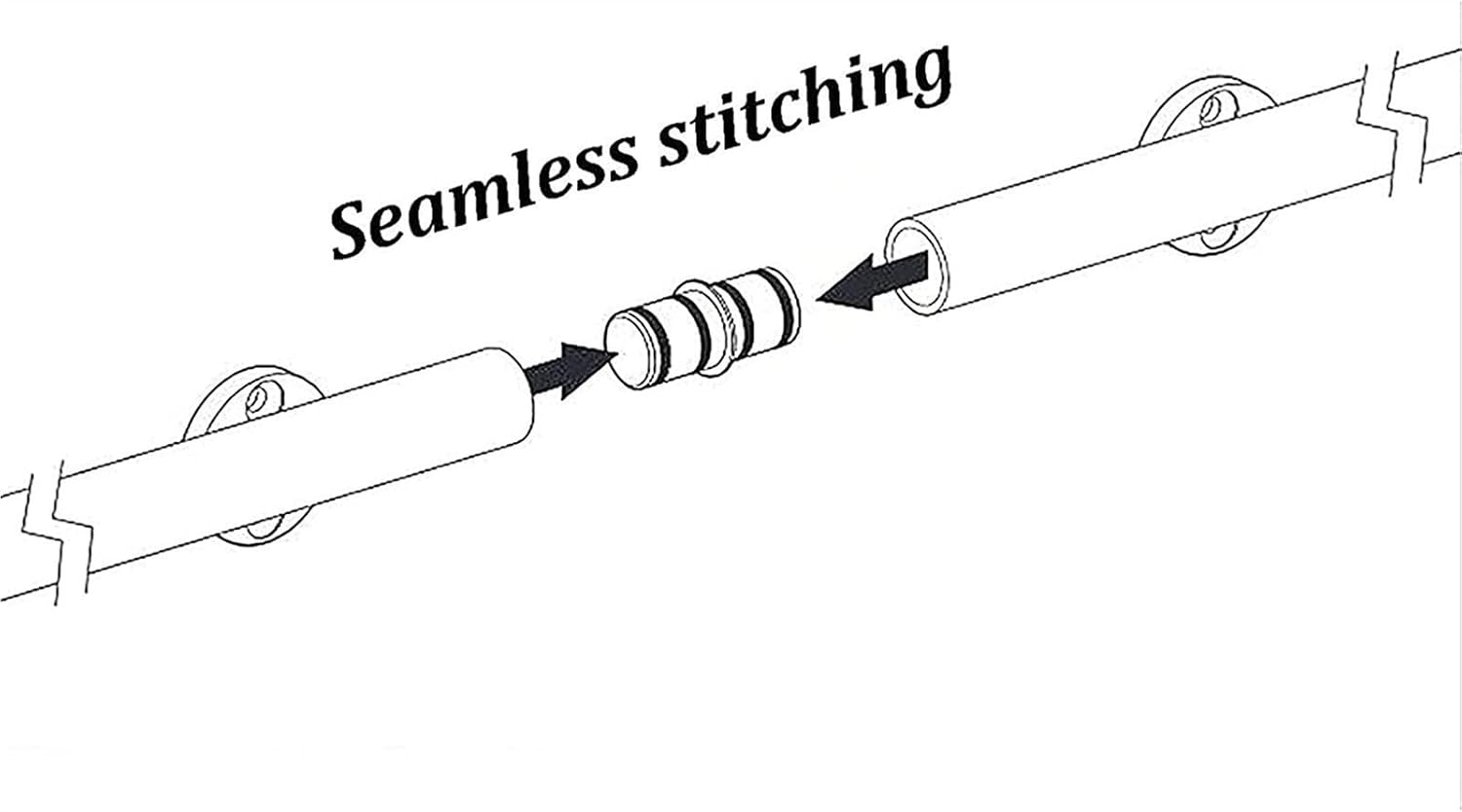 Rolling Library Ladder Hardware KitSliding Ladder Track SystemMobile Ladder Accessories with Floor Wheels for Easy Movement and Installation