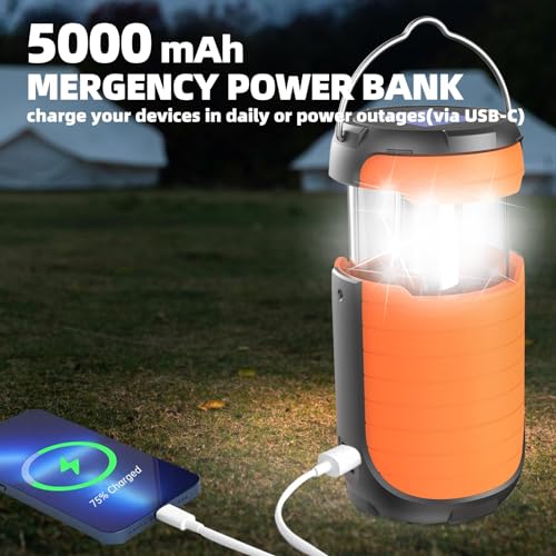 Illuminate Your Adventures: The Ultimate Solar-Powered LED Camping Light for Every Emergency